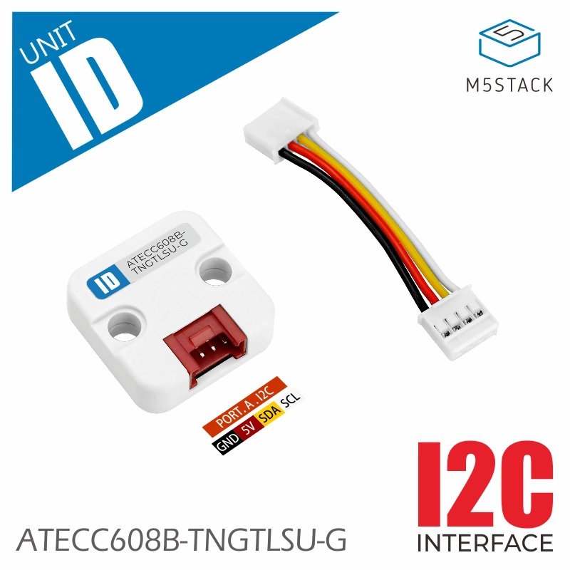 M5Stack Core2 - Официальный блок аутентификации криптовалютой M5Stack (ATECC608B)
