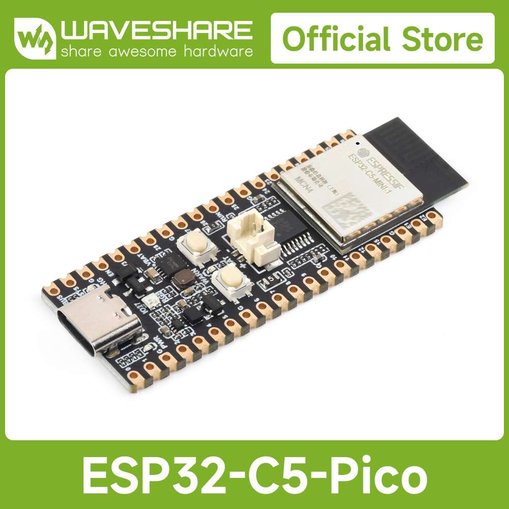 Waveshare Esp32 - Плата разработки Waveshare ESP32-C5 с двухдиапазонным