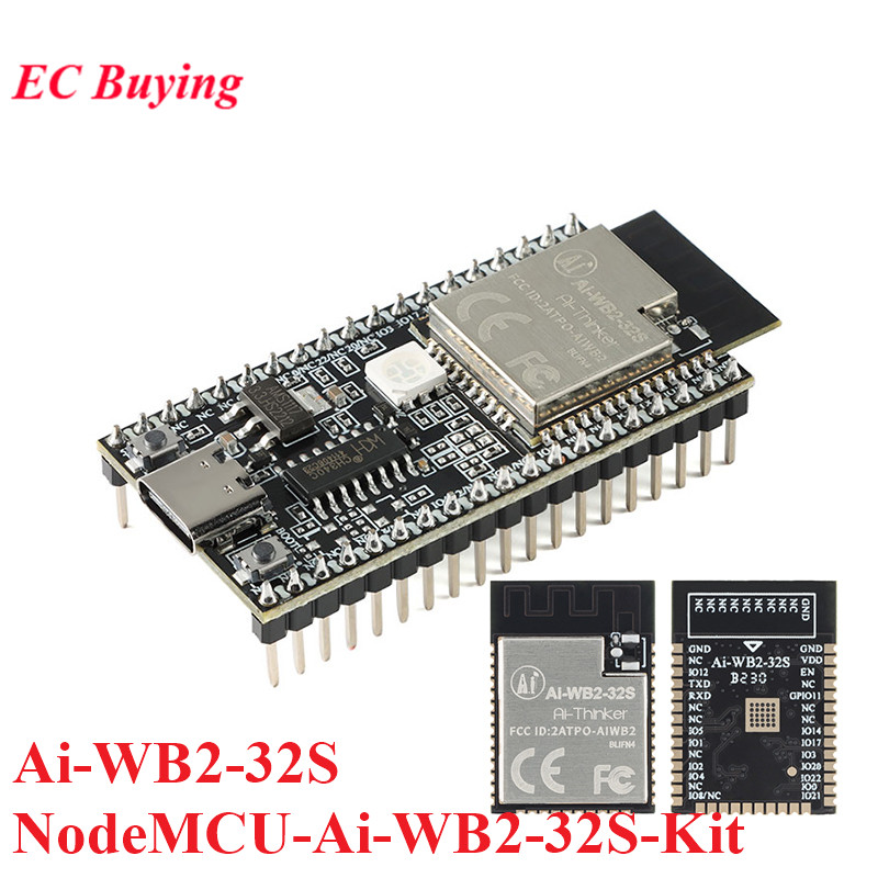 Nodemcu 32S - Ai-WB2-32S NodeMCU-Ai-WB2-32S-Kit Ai-WB2 2,4G Wi-Fi +