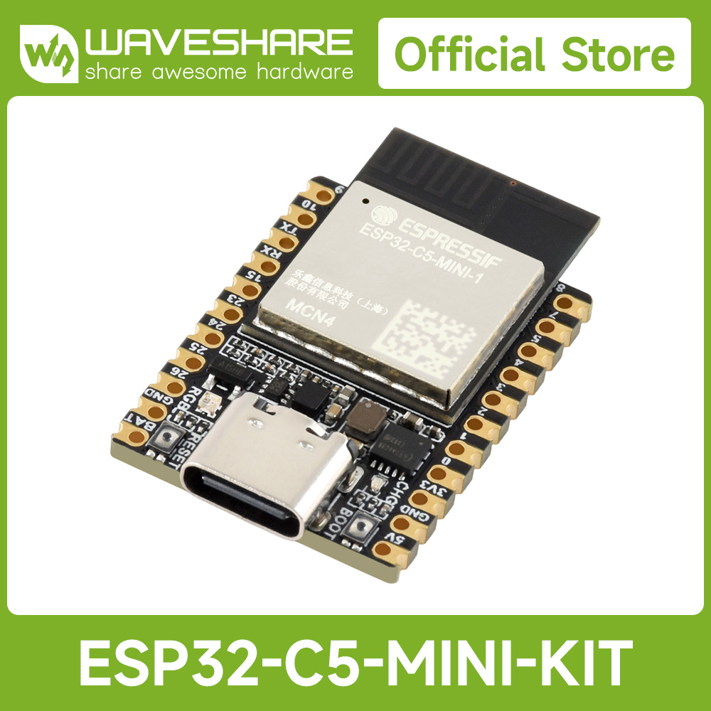 Waveshare Esp32 - Плата разработки Waveshare ESP32-C5 Mini с
