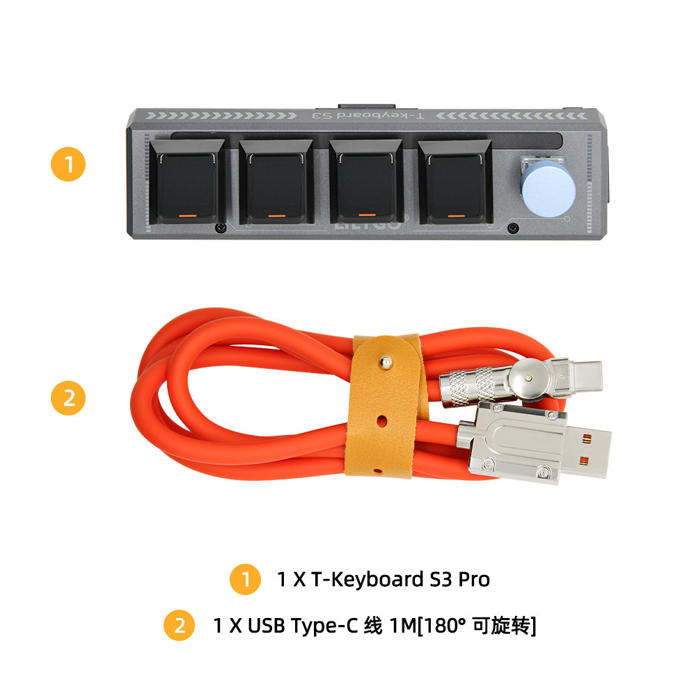 Lolin S3 - Плата для разработки клавиатуры LILYGO T-Keyboard-S3-Pro