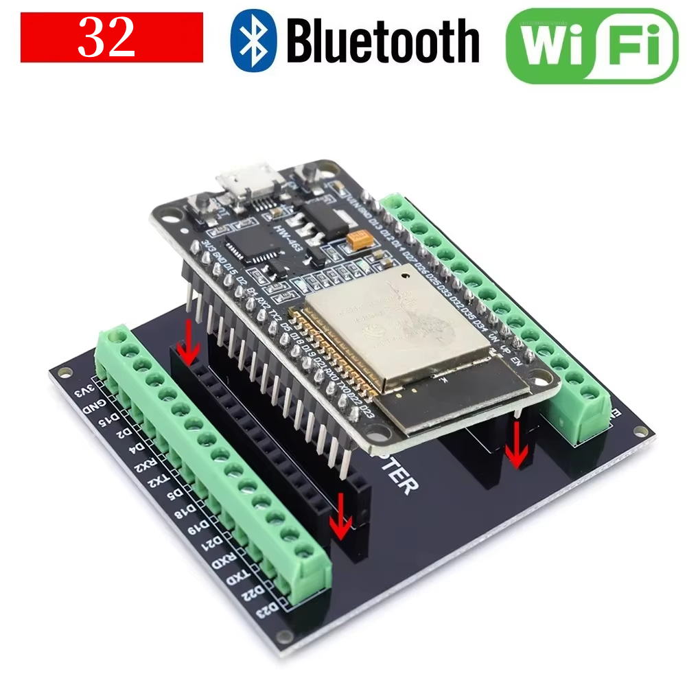 Nodemcu 32S - Плата расширения 32S CP2102 NodeMCU-32S Lua,