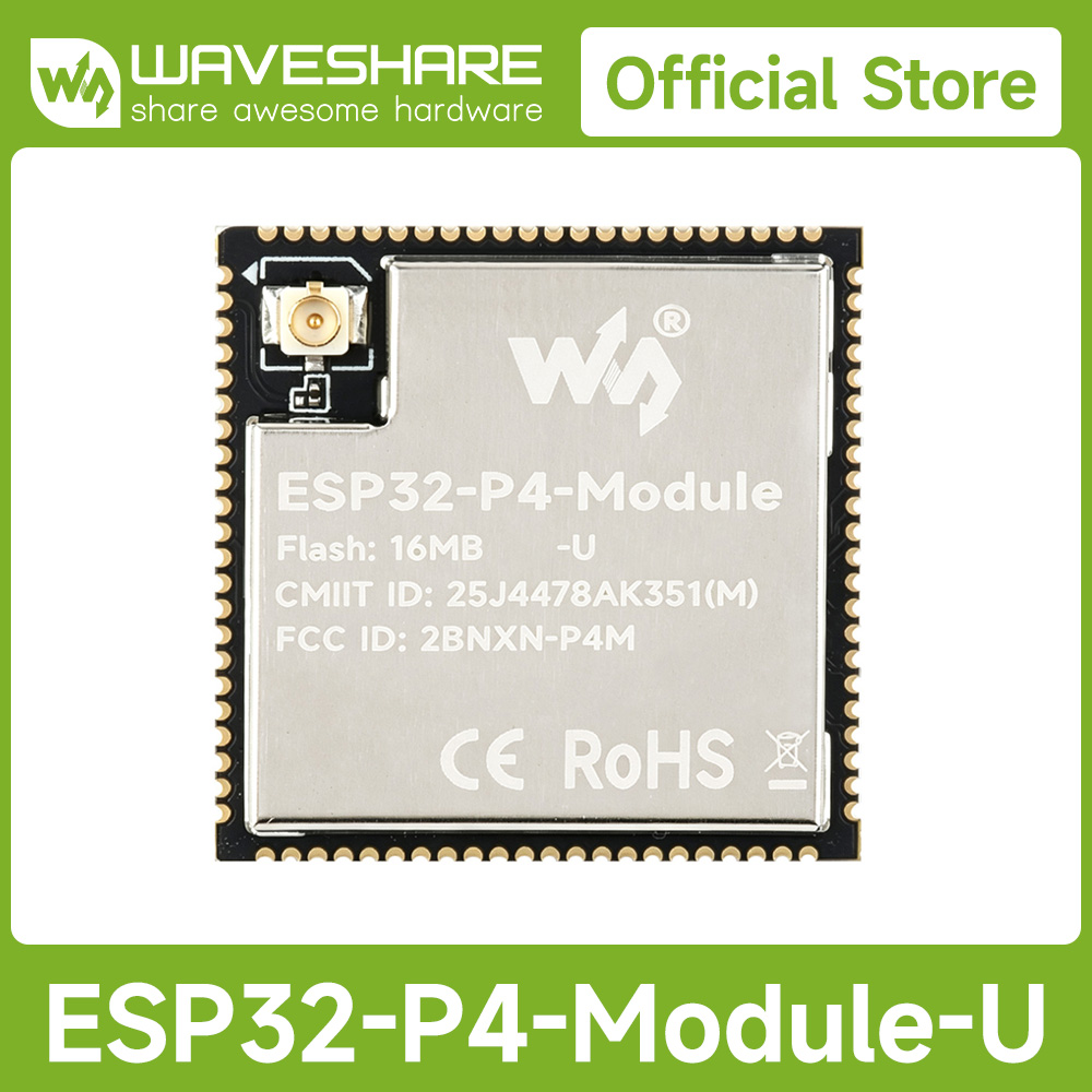 Waveshare Esp32 - Основная плата модуля Waveshare ESP32-P4, поддерживает