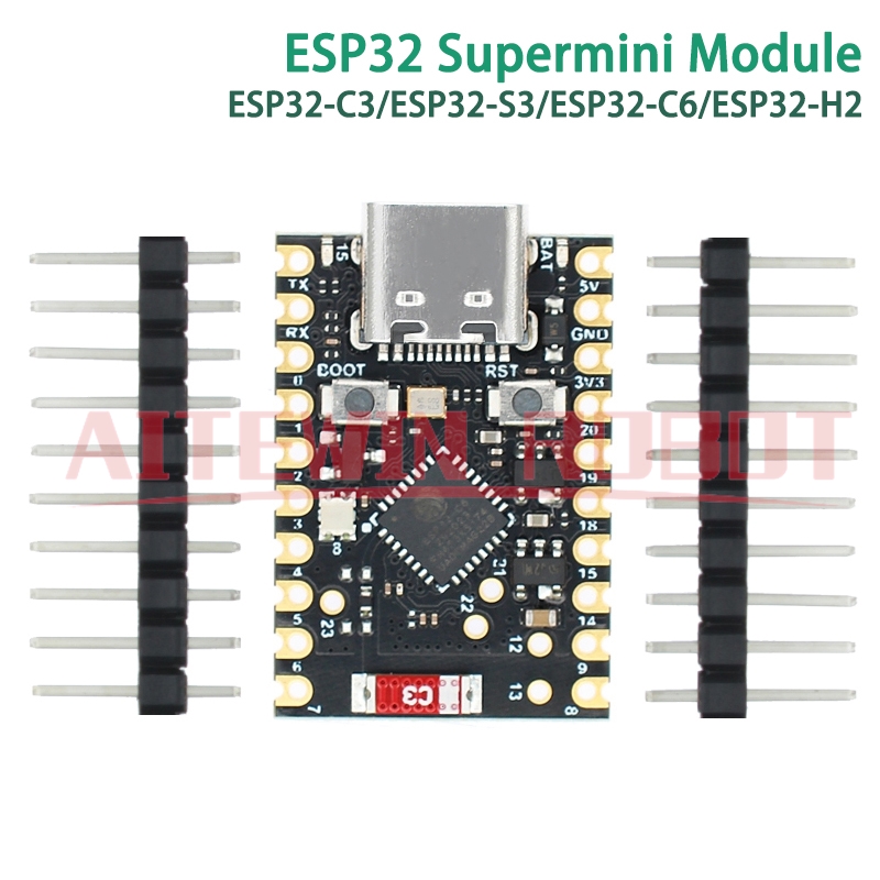 AITEWIN ROBOT ESP32 SuperMini  – обзор и цена Olimex Esp32