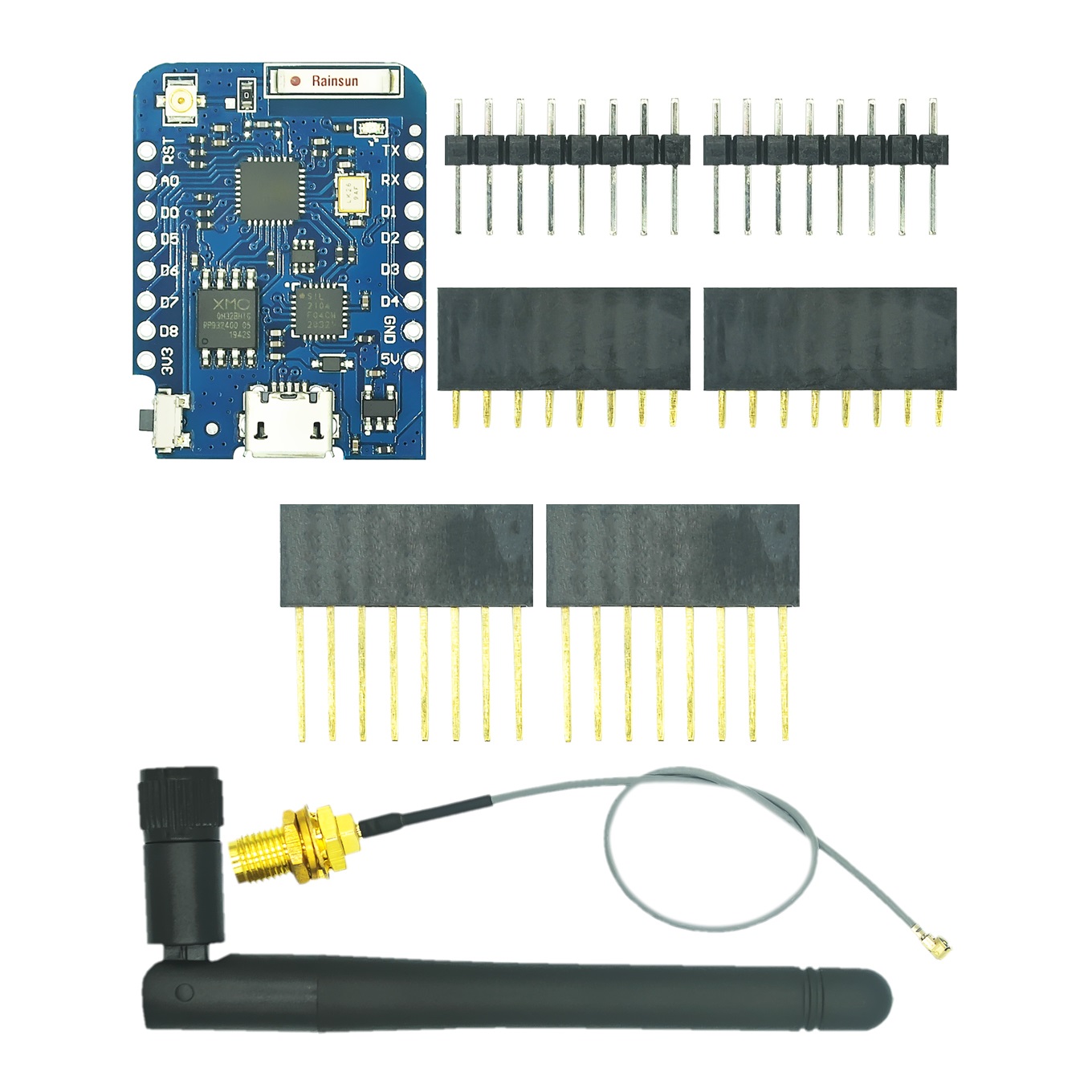 WEMOS D1 Mini Pro 4M 16M байт  – обзор и цена Wemos D1