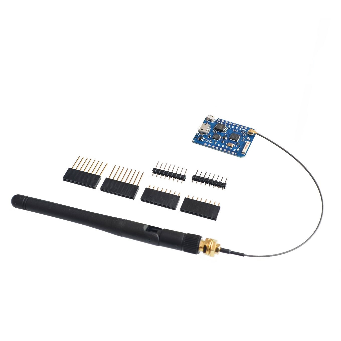 WEMOS D1 Mini Pro 4M 16M байт  – обзор и цена Wemos D1