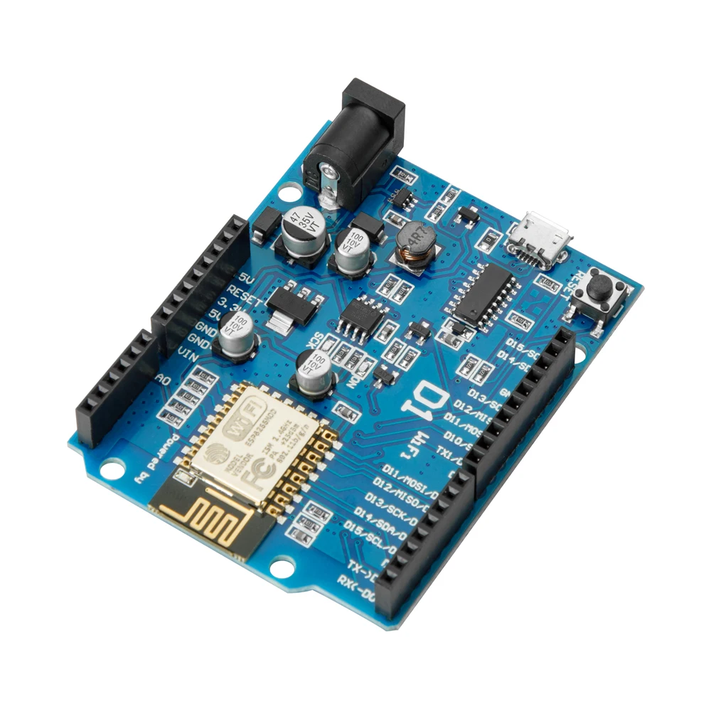Плата разработки ESP-12E WeMos – обзор и цена Wemos D1