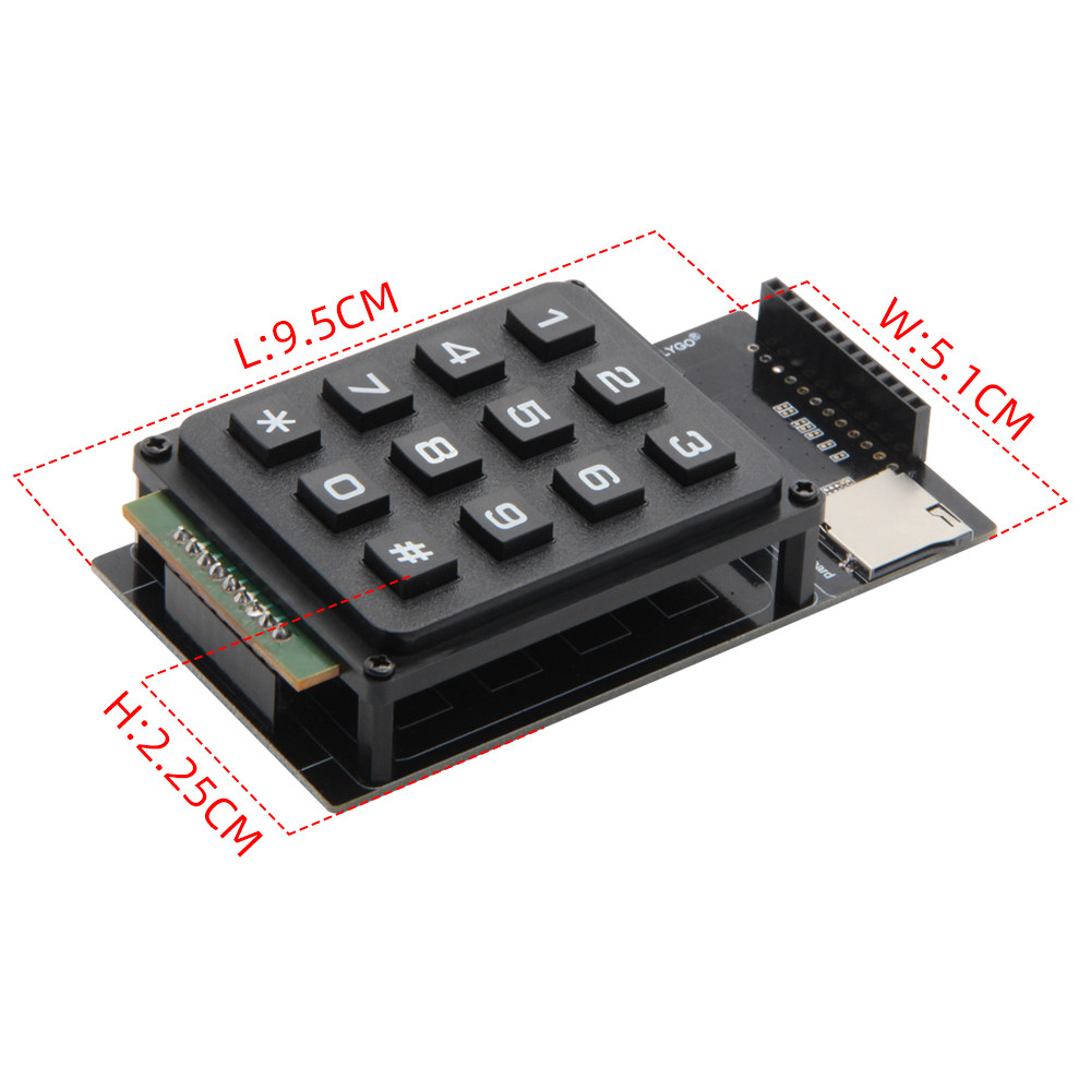 Плата расширения клавиатуры LI – обзор и цена Ttgo Tdisplay