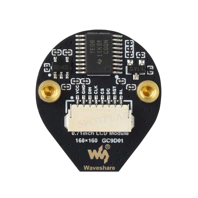 Waveshare 0,71-дюймовый круглы – обзор и цена Doit Esp32