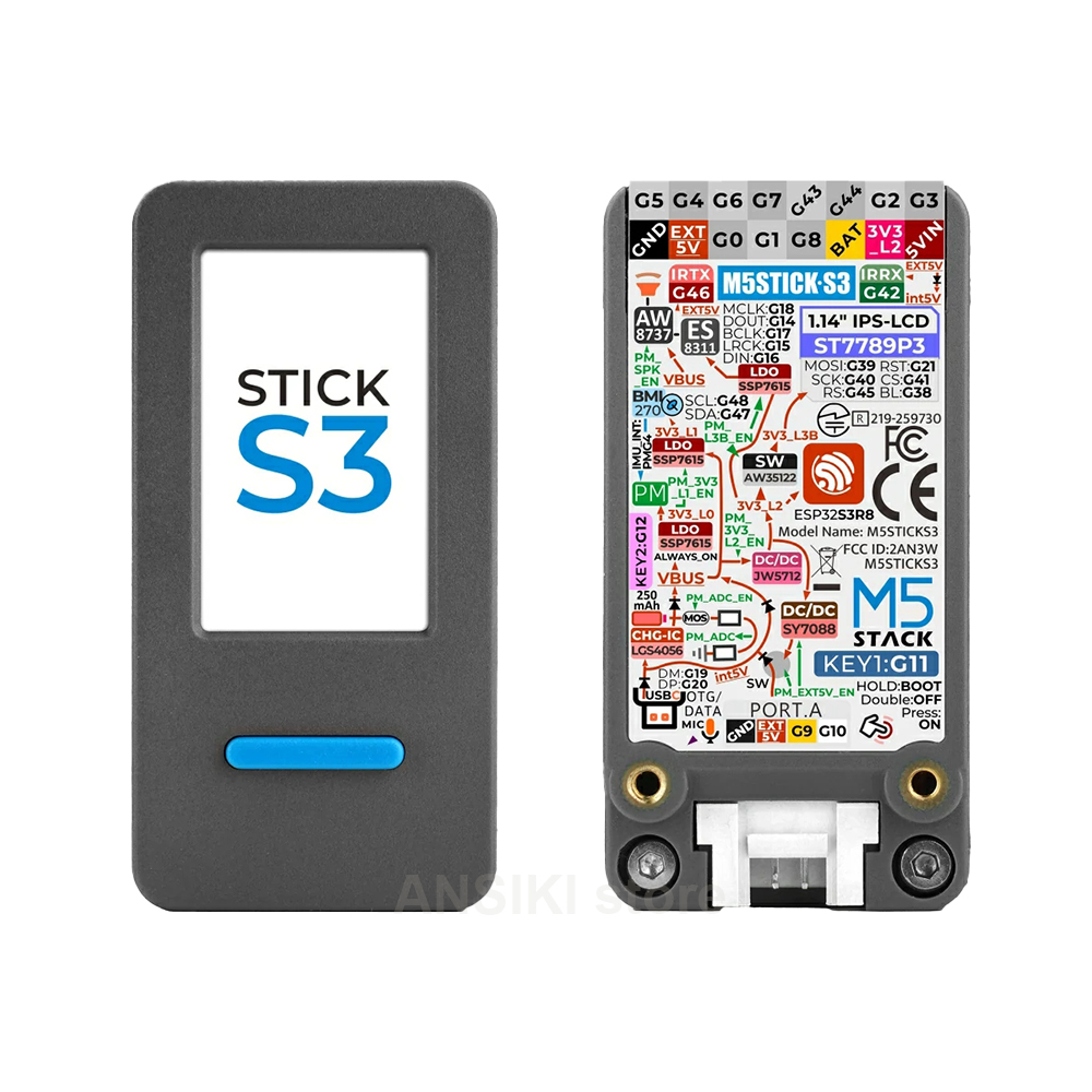 M5Stack M5StickS3 ESP32-S3: По – обзор и цена Doit Esp32
