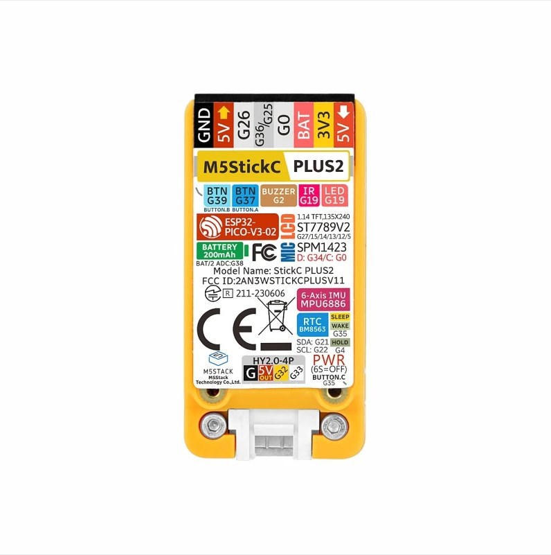 M5Stack Портативный M5StickC P – обзор и цена M5Stickc