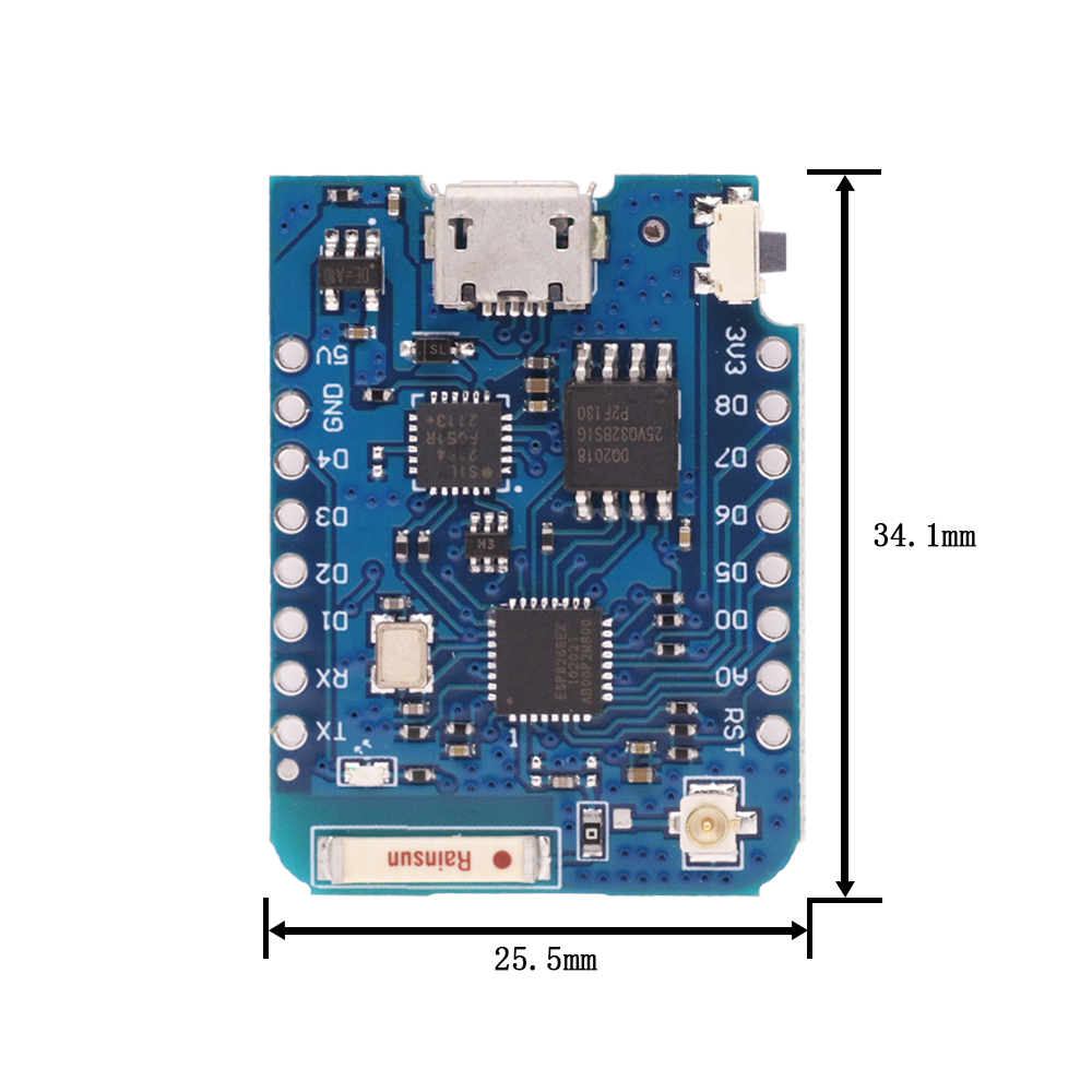 Плата разработки WeMos D1 Mini – обзор и цена Wemos D1