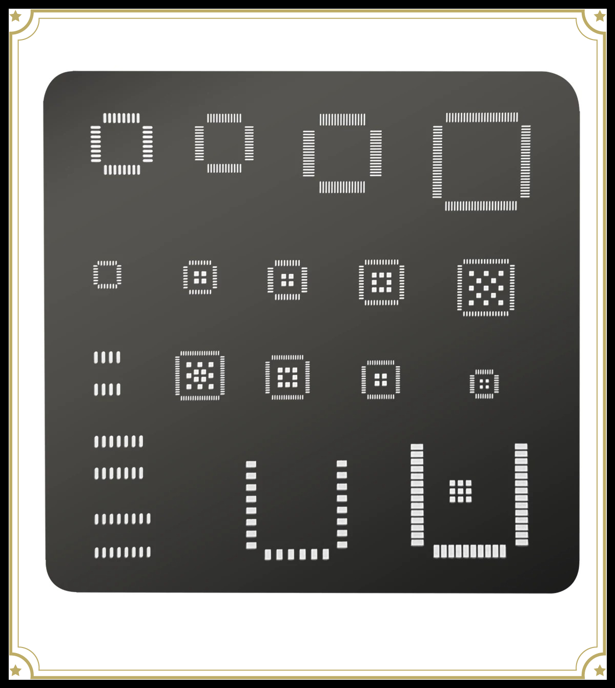 Универсальный трафарет для мик – обзор и цена Doit Esp32