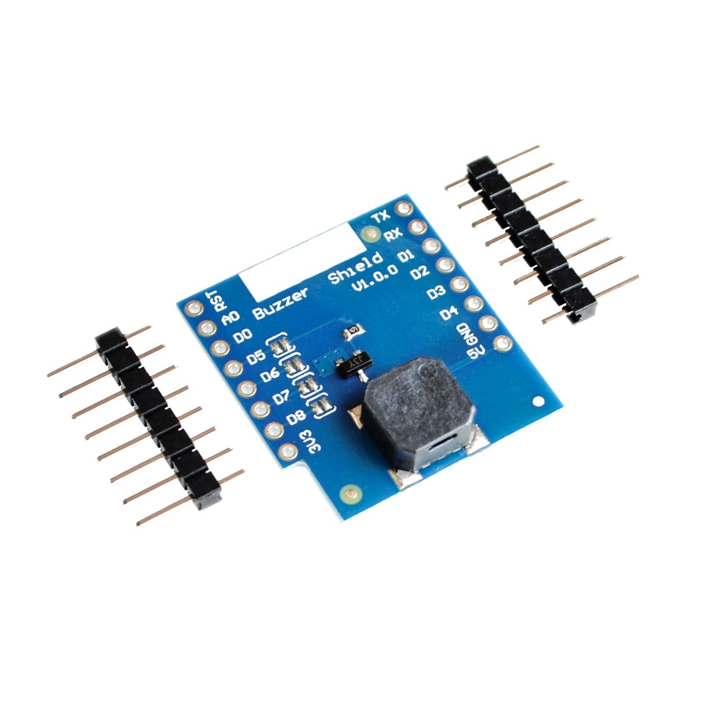 Щит зуммера V1.0.0 для WEMOS D – обзор и цена Wemos D1