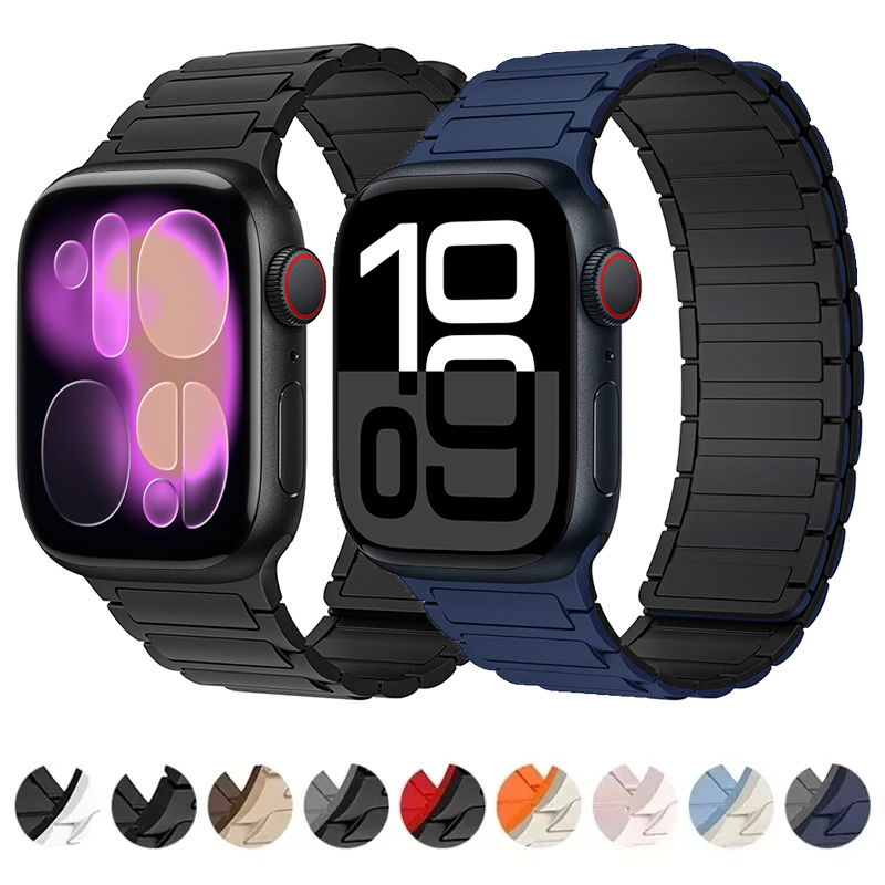 Магнитный силиконовый ремешок  – обзор и цена Ttgo T Watch