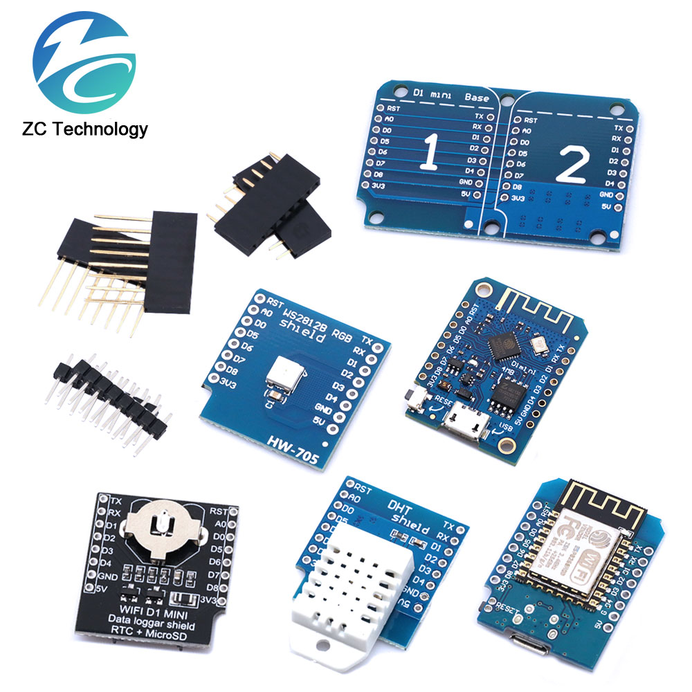 D1 Mini ESP8266 ESP-12F CH340G – обзор и цена Wemos D1