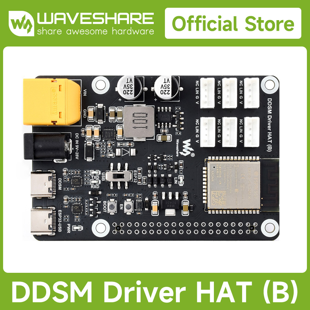 Плата драйвера серводвигателя  – обзор и цена Waveshare Esp32
