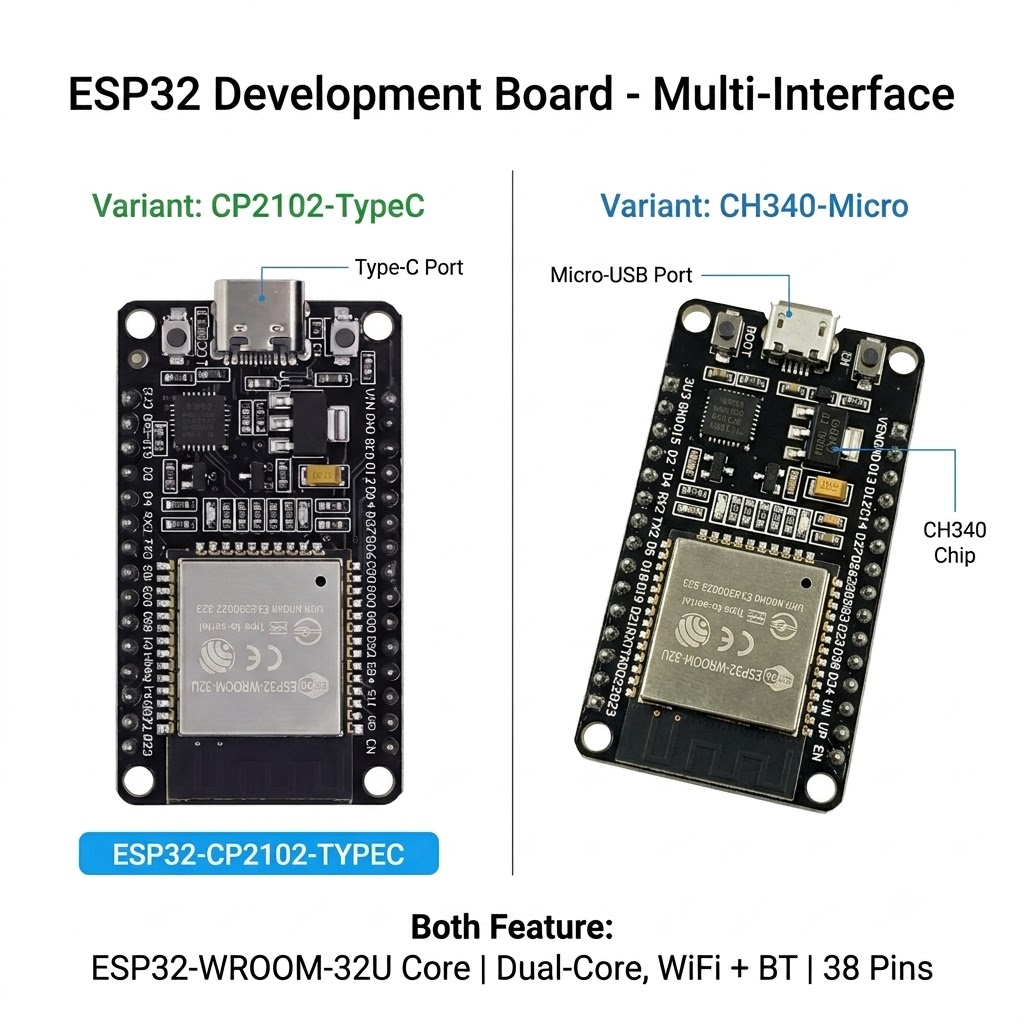 Плата разработки ESP32, двухъя – обзор и цена Nodemcuv2