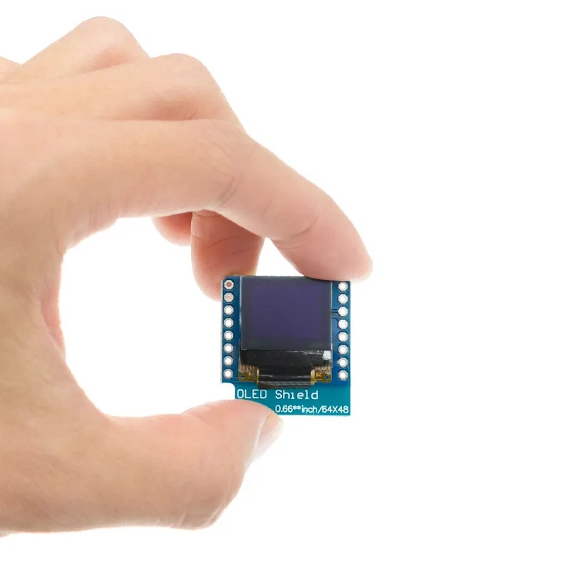 0.66 inch OLED Display Module  – обзор и цена Wemos D1 Mini