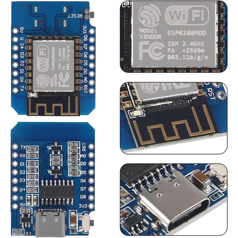 ESP8266 ESP-12F MINI D1 NodeMC – обзор и цена Nodemcuv2