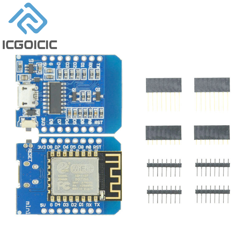 D1 Mini-Mini NodeMcu 4M Bytes  – обзор и цена Wemos D1
