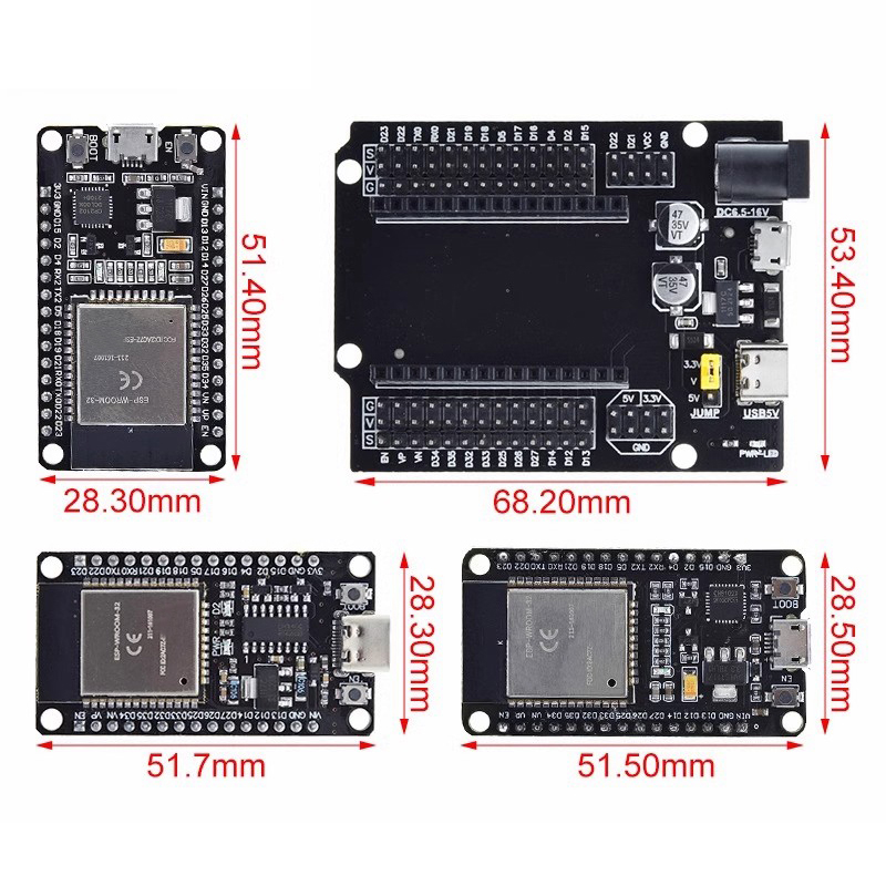Плата разработки ESP32 CP2102  – обзор и цена Nodemcu 32S