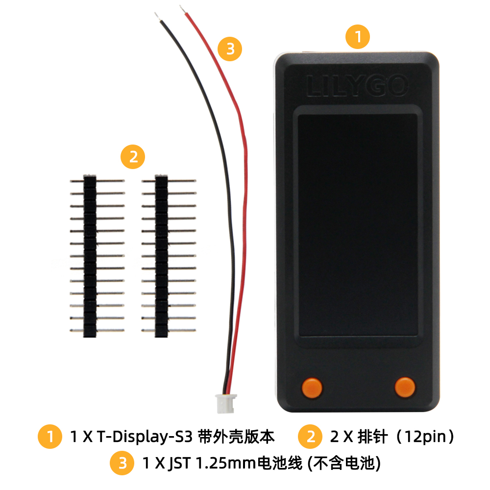 LILYGO T-Display-S3 1,9-дюймов – обзор и цена Lolin S3